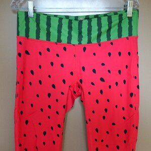 Feed Me Fight Me Watermelon Leggings